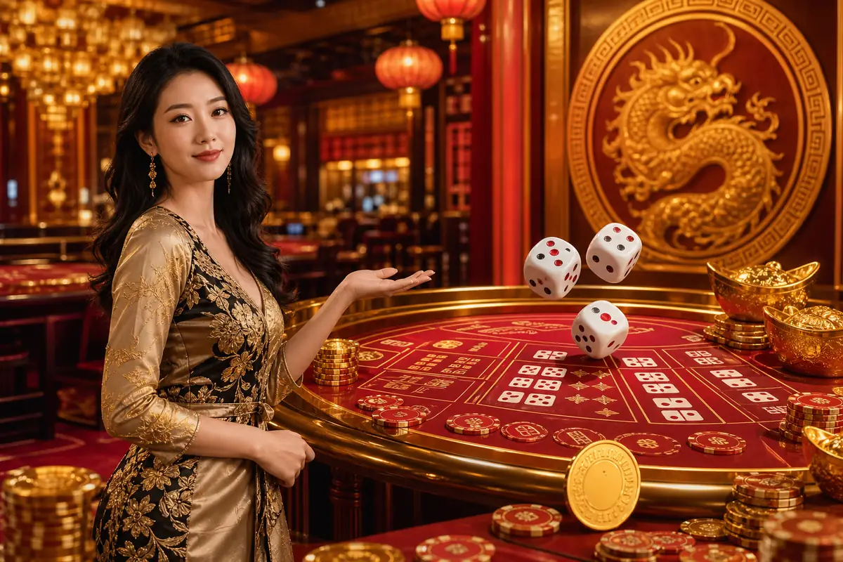 u338 Casino dealer langsung baccarat